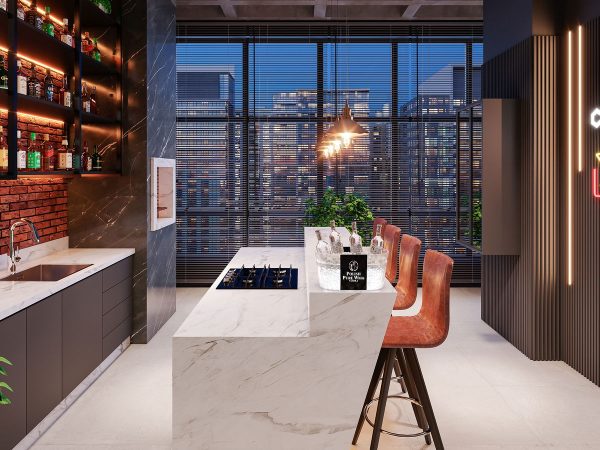 Carbon Residence Tower Andar Alto