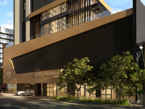 Apartamento no Edifício Sparkling Wine Residence