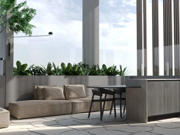 Andar alto no Green Ocean Residence