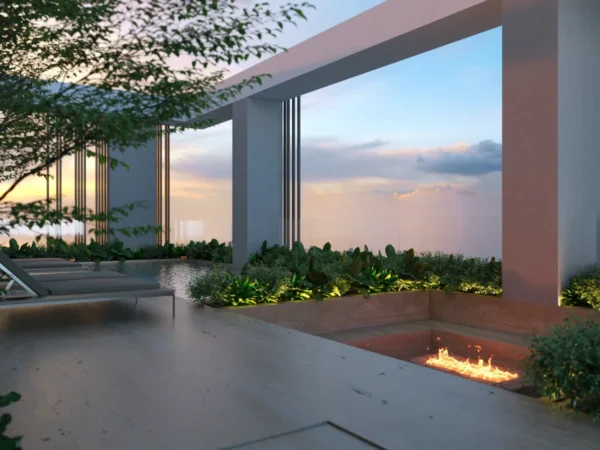 Andar alto no Green Ocean Residence