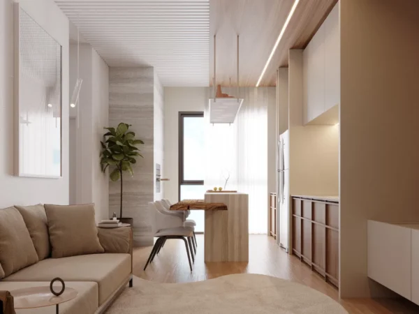 Andar alto no Green Ocean Residence