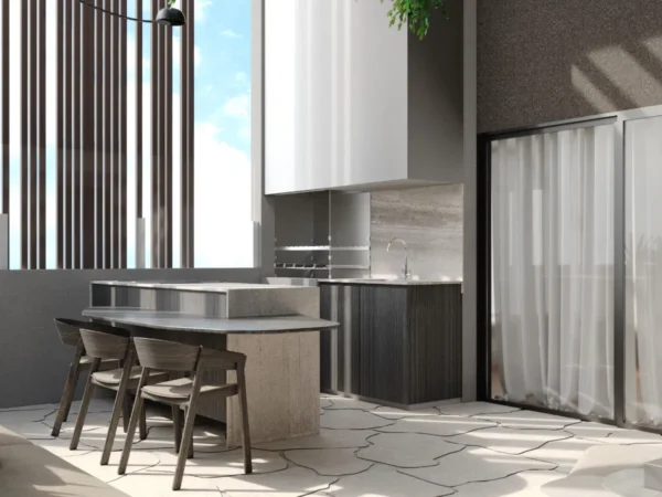 Andar alto no Green Ocean Residence