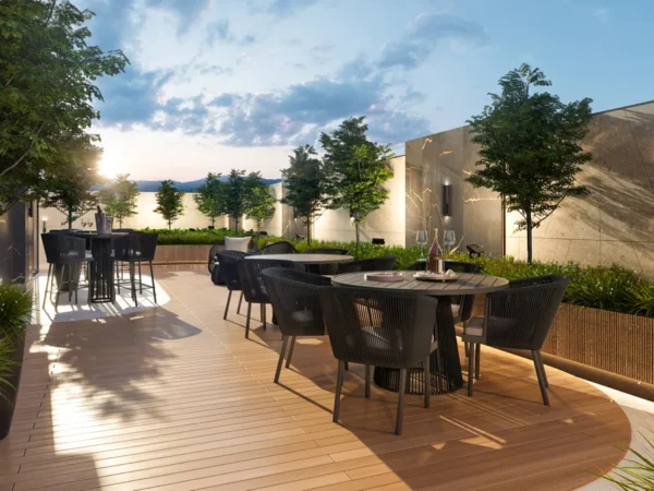 Venda de andar alto no Newport Beach Residence