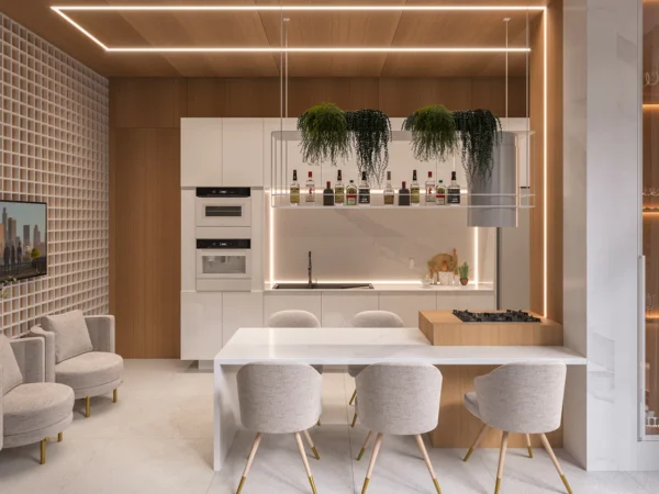 Venda de andar alto no Newport Beach Residence