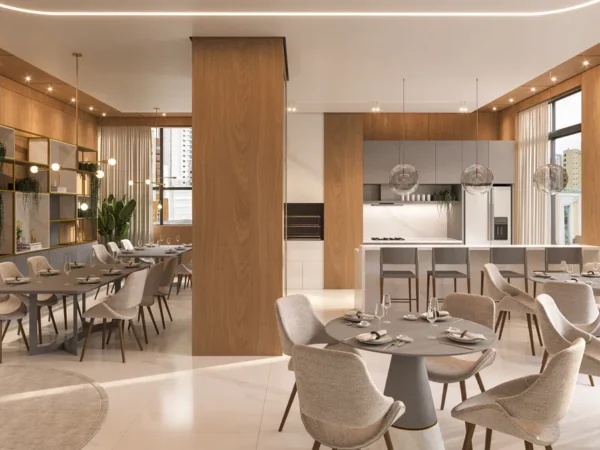 Venda de andar alto no Newport Beach Residence