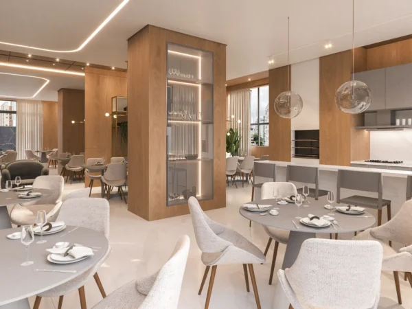 Venda de andar alto no Newport Beach Residence