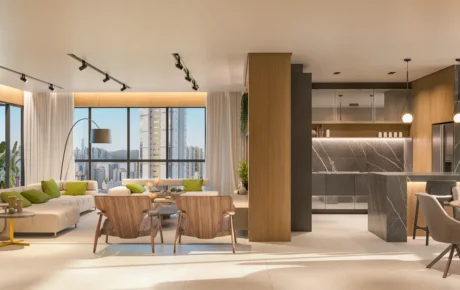 Andar alto no Newport Beach Residence