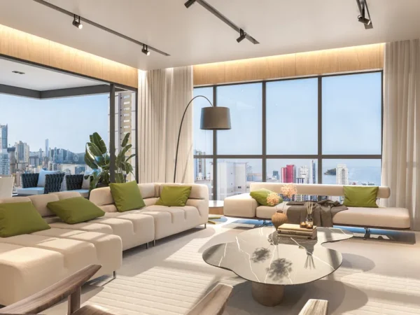 Venda de andar alto no Newport Beach Residence