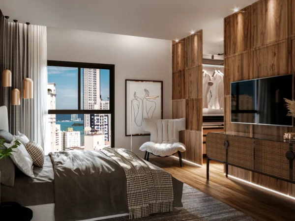 Andar alto no Porto Alicante Residence