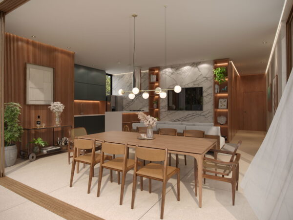 Apartamento garden no Terrazas do Porto