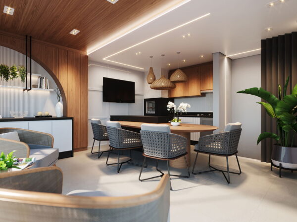 Casa moderna no Residencial VIllágio Ipê