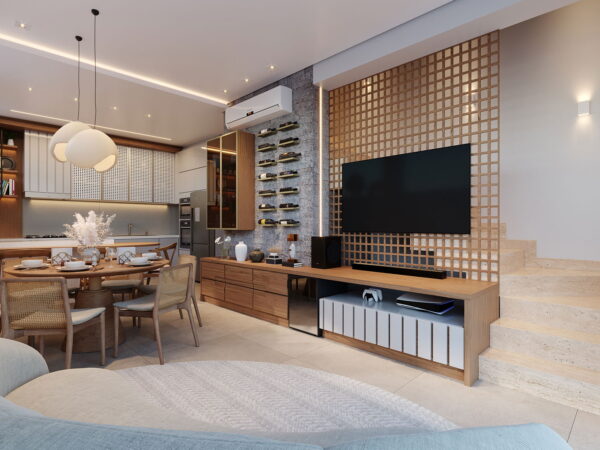 Casa moderna no Residencial VIllágio Ipê