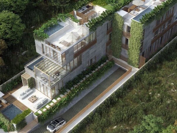 Apartamento garden no Terrazas do Porto