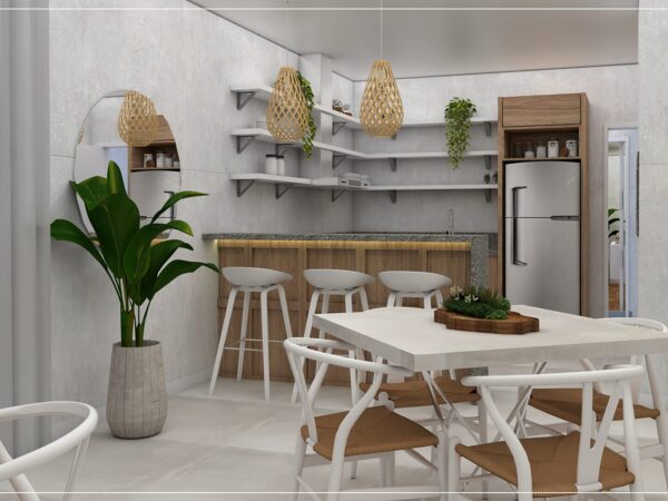 Apartamento Mobiliado no Granada Residencial