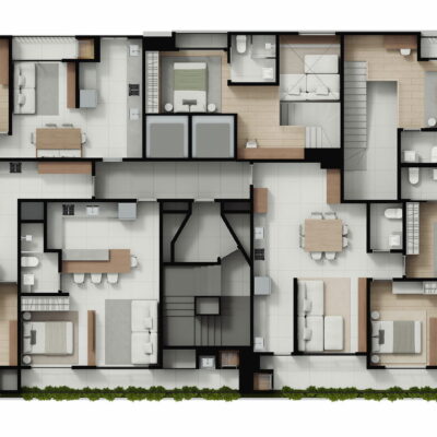 One Residence apartamento tipo loft