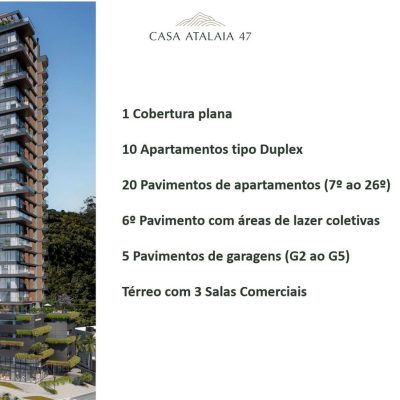 Apartamento Duplex no Casa Atalaia 47