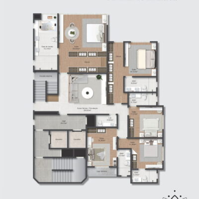 Apto à venda no Essenza Residence