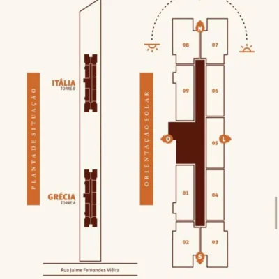 Apartamento promocional no Belíssimo Grécia