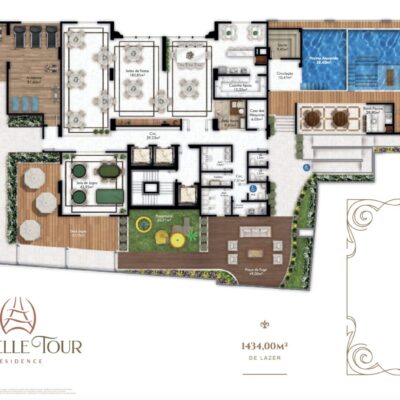 Apartamento diferenciado no La Belle Tour Résidence