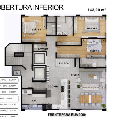 Duplex à venda no Isola di Capri
