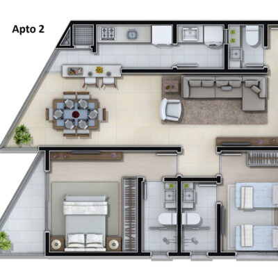 Apartamento no You New Style