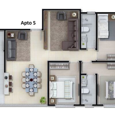 Apartamento no You New Style