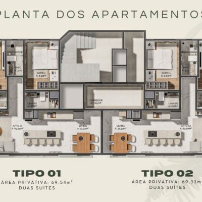 Apartamento no Botanic Residence