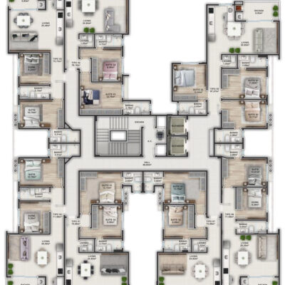 Apartamento promocional à venda no Jardim Bom Sucesso